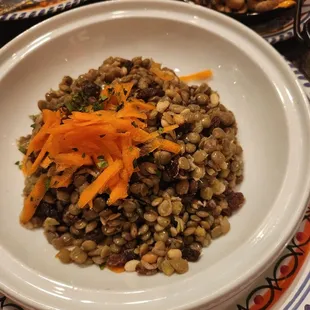 Lentil salad