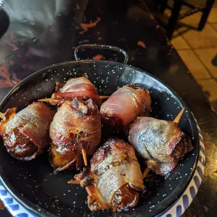 Bacon Wrapped Dates