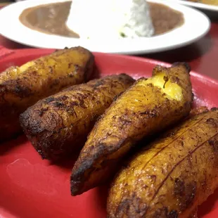 Fried plantains!