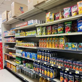 a grocery store aisle
