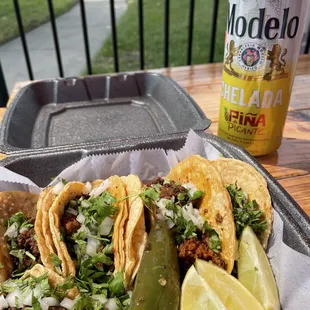 Chorizo tacos