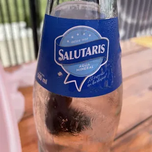 Extremely refreshing mineral water