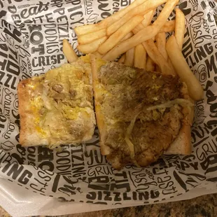 A less than ideal chicken sandwich