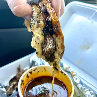 Beef Queso Birria Tacos