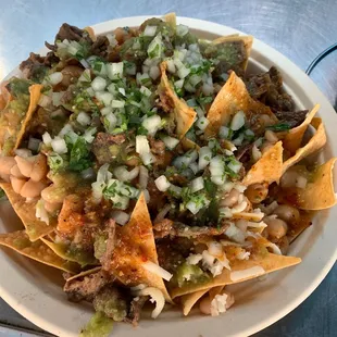 Asada Nachos