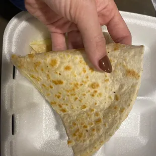 Delicious quesadilla!!!
