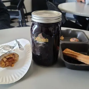 Cali burrito, Jamaica and a churro