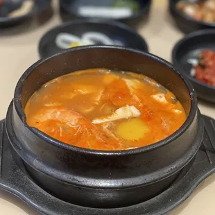 B3. Seafood Soon Tofu/