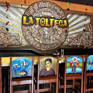 Entrance to the restaurant
