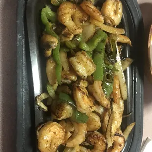 131. Shrimp Fajitas