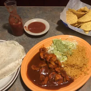 camarones a la diabla!