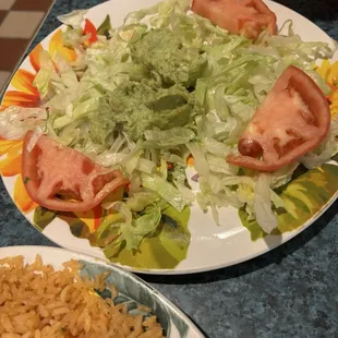Salad with 101. Texas Fajitas
