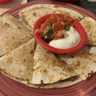 Quesadilla Ranchera - carnitas