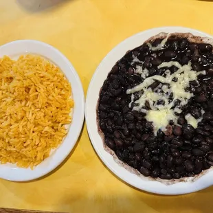 black beans and rice