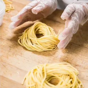 From our kitchen to your plate, we take pride in crafting the finest, freshest homemade pasta using only the best ingredients.