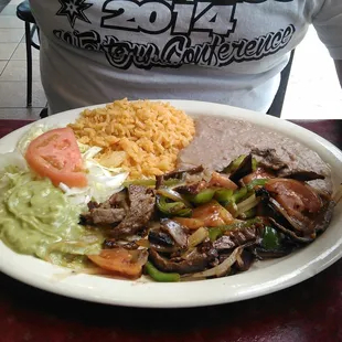Beef Fajita Plate