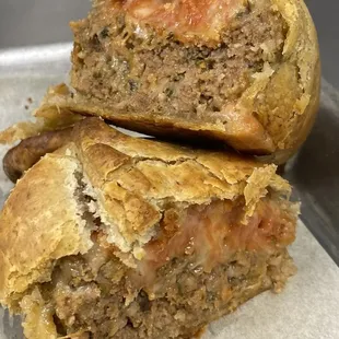Meatball empanada