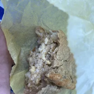 Turkey Sausage breakfast empanada