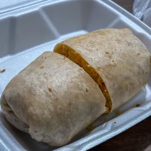 Burrito w chorizo