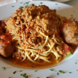 Spaghetti bolognese