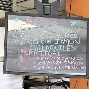 New Breakfast Menu items 1/18/23