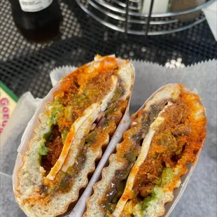 Pierna enchilada torta