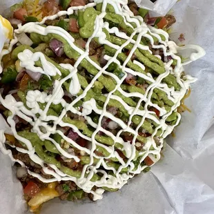 Loaded Asada fries