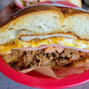 Torta Cubano is big enough to feed two