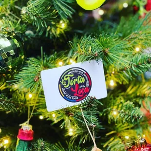 a close up of a christmas tree