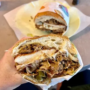 Torta Loca - Massive but very tasty! Definitely a bit messy too and would honestly get something more manageable next time.