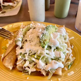 Chicken Flautas - Taste was pretty average but still good. Probably wouldn&apos;t get these again though..