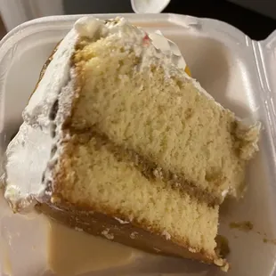 Tre leches with caramel