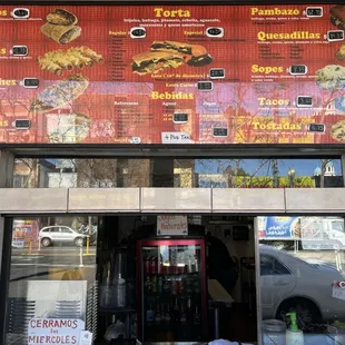 Pambazo - they forgot everything but the potato and chorizo! No Lettuce, Crema, Cheese!