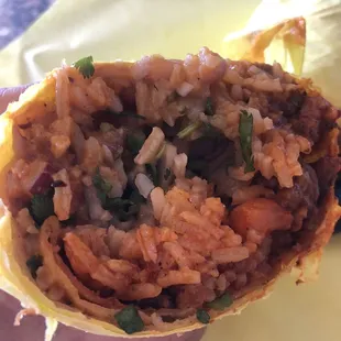 Al Pastor Burrito
