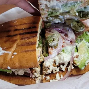 Al Pastor Torta ($13.99)