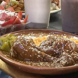 Pollo en mole