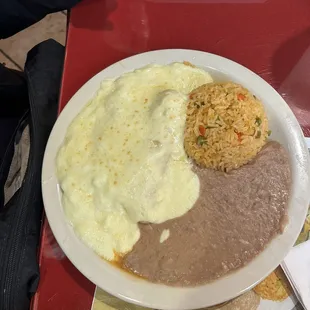 Sour Cream Chicken Enchiladas