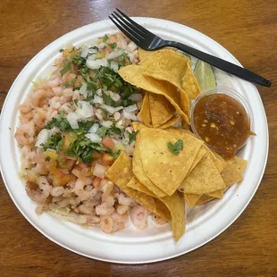 Tacos con camarones!!