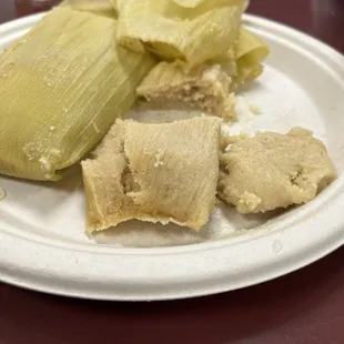 Corn tamal