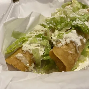 Chicken Flautas