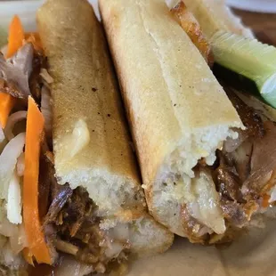 pork belly banh mi special