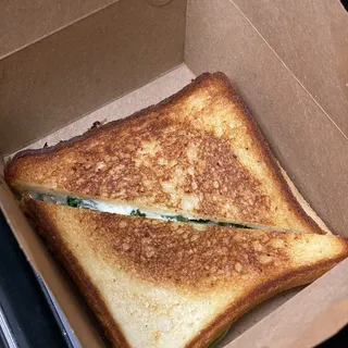 Kale & Mushroom Grilled Cheese