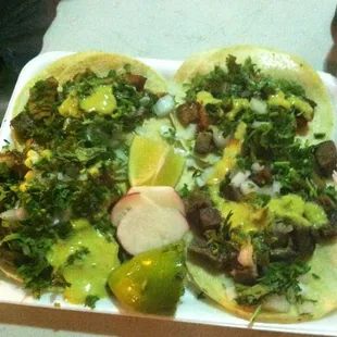 Their awesome tacos!!!