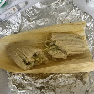 Chicken tamale