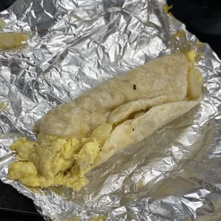 Potatoes egg and cheese