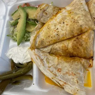 Quesadilla de pastor