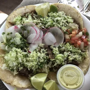Asada tacos, so good!