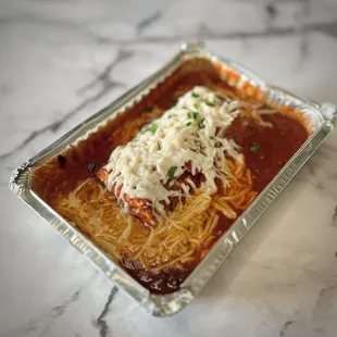 The vegan lasagna (instagram: jax.vegan.eats)