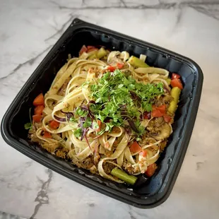 The vegan fettuccine (instagram: jax.vegan.eats)