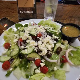 Looking for a fantastic salad in Winchester? Try the Greek salad at La Trattoria.